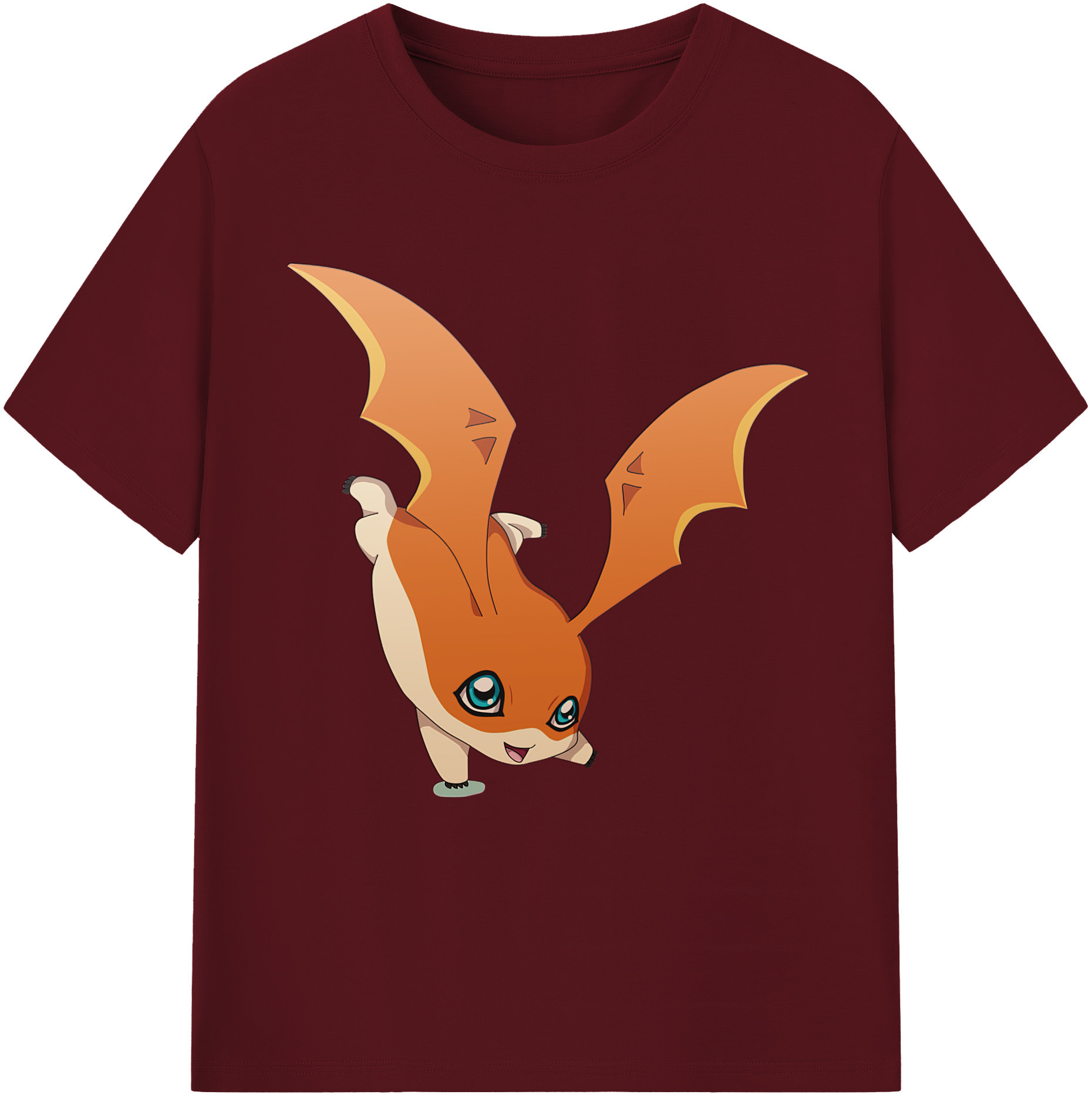 （画像用） Digimon デジタルモンスター/デジモン 綿100％半袖Tシャツ（フロントプリント）